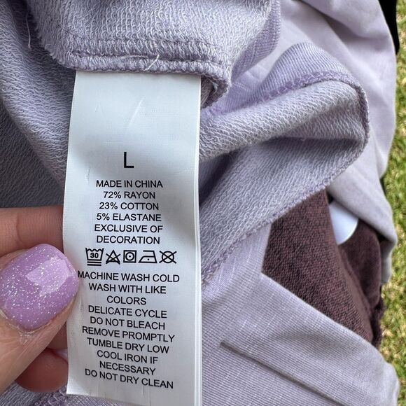 Women’s Kate Spade Matching Set Light Purple Jacket & Crop Pants - Picture 14 of 14